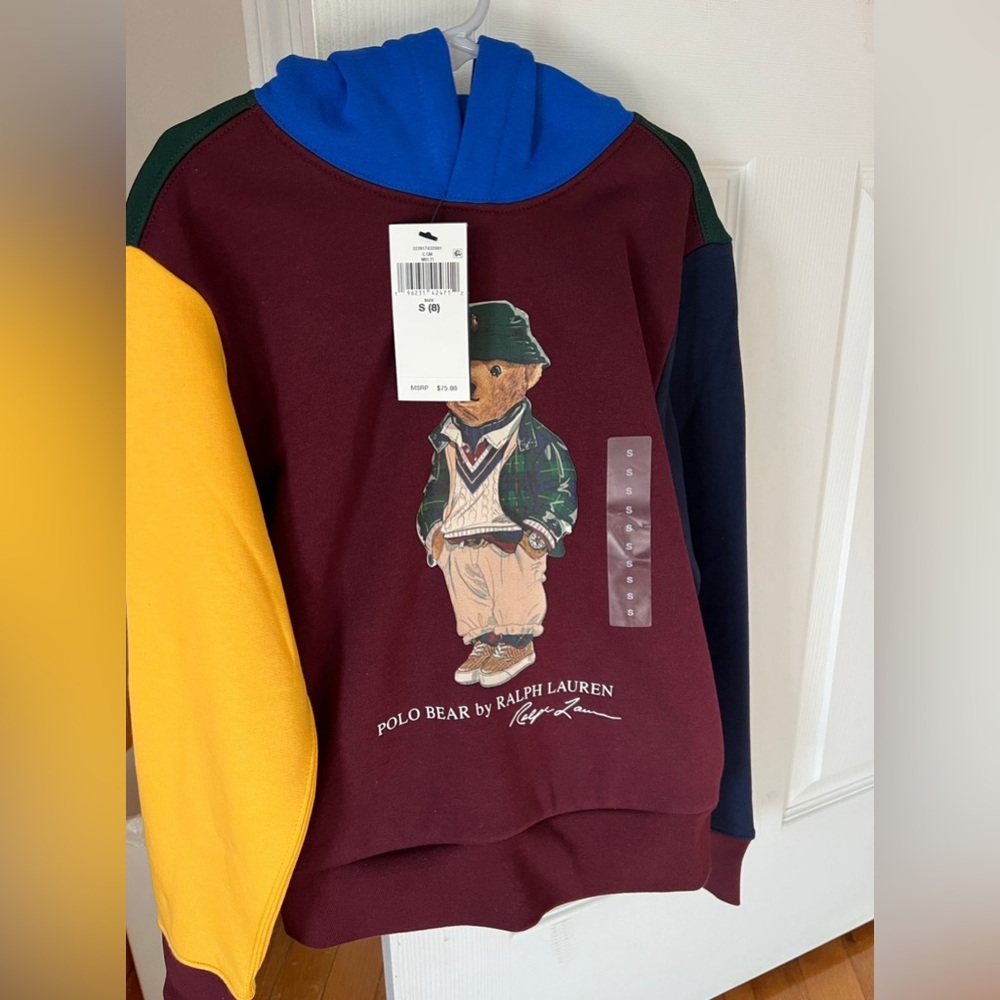 Ralph Lauren Polo Bear Hoodie - NWT